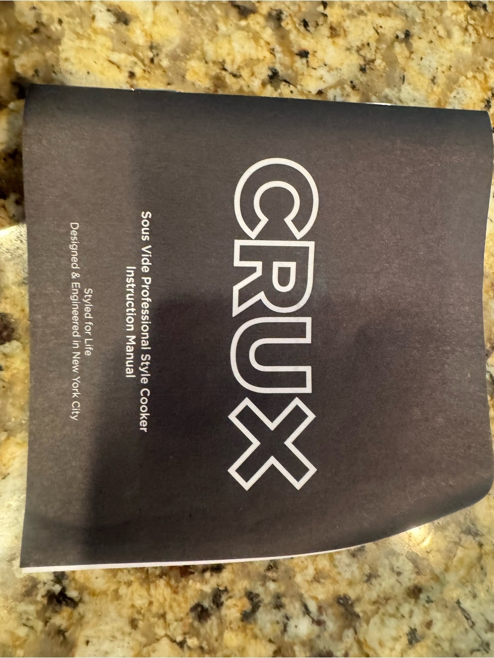 CRUX 1000W Sous Vide Precision Cooker – Digital Touch